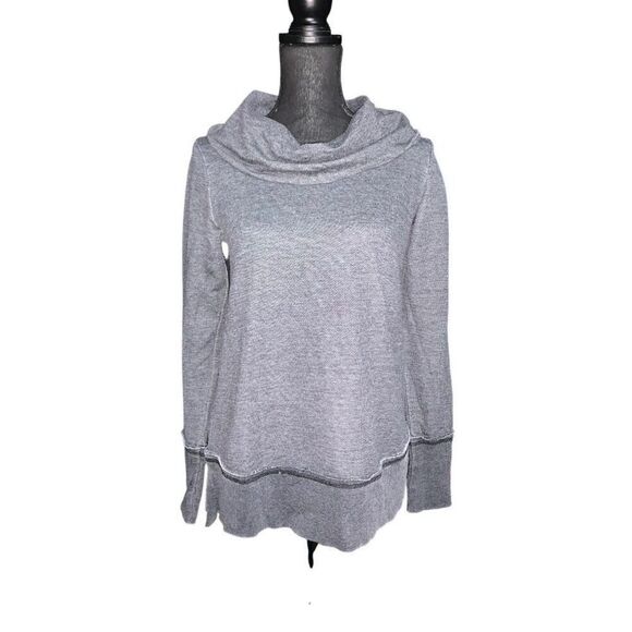 Lucky Brand Funnel Neck Sweatshirt - Picture 1 of 6